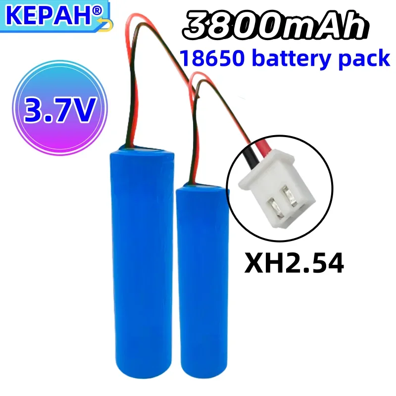 3.7V 3800mAh 18650 lithium-ion rechargeable battery with backup plug XH2.54, emergency lighting, toy, drone
3.7V 3800mAh 18650 lithium-ion rechargeable battery with backup plug XH2.54, emergency lighting, toy, drone