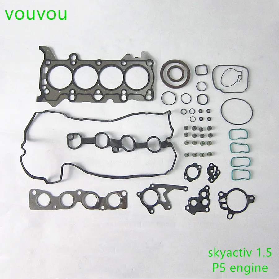 Car accessories P501-10-271 skyactiv engine cylinder head gasket set for Mazda 3 2014-2019 BM BN 1.5 P5 Mazda 2 2014-2019 DJ DL
Car accessories P501-10-271 skyactiv engine cylinder head gasket set for Mazda 3 2014-2019 BM BN 1.5 P5 Mazda 2 2014-2019 DJ DL