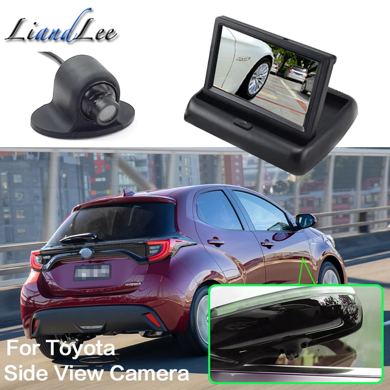 

For Toyota Verso YARiS Parking Optima assist Camera Image Car Night Vision HD Front Side Rear View CAM Right Blind Spot Camera