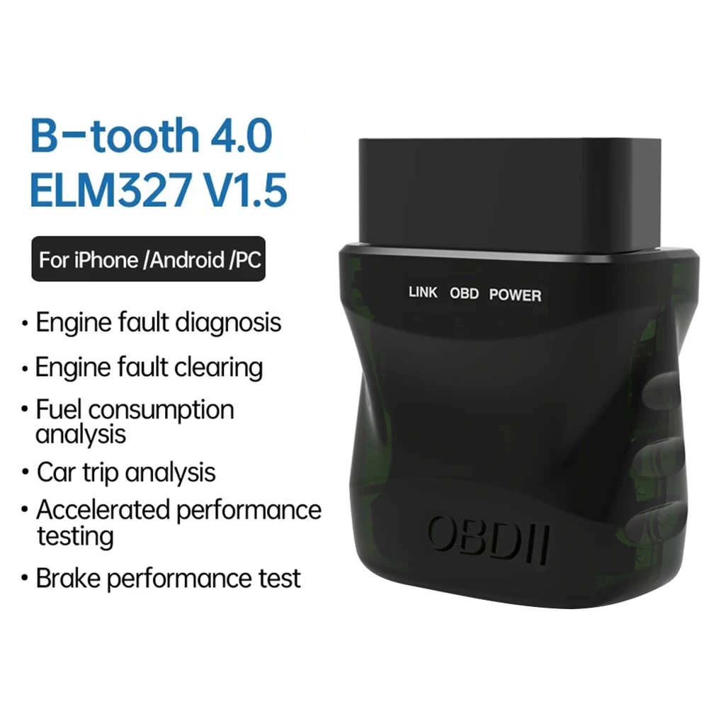 Smart Bluetooth OBD2 Scanner Professional Car Diagnostic Scan OBDII Engine Light Fault Code Reader Tool For Bmw Tesla VW Benz
Smart Bluetooth OBD2 Scanner Professional Car Diagnostic Scan OBDII Engine Light Fault Code Reader Tool For Bmw Tesla VW Benz