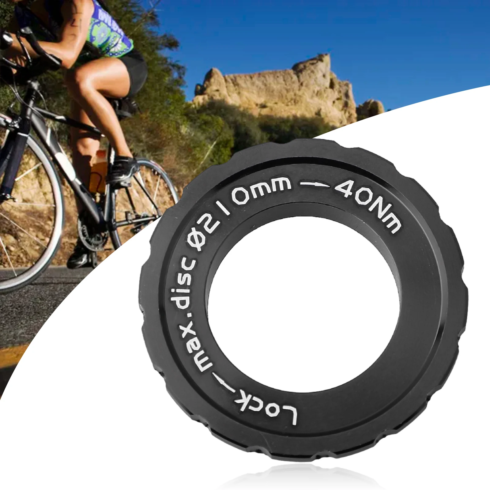 Locking Disc Brake Hub Lock Ring For Shimano Ensures Perfect Fit For 9/12/15mm Axle Center Lock Cover
Locking Disc Brake Hub Lock Ring For Shimano Ensures Perfect Fit For 9/12/15mm Axle Center Lock Cover