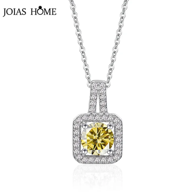 JoiasHome 2023 Trendy Multi Color 1 Carat Square Shape Moissanite Pendant Necklace S925 Sterling Silver Fine Jewelry For Women
JoiasHome 2023 Trendy Multi Color 1 Carat Square Shape Moissanite Pendant Necklace S925 Sterling Silver Fine Jewelry For Women
