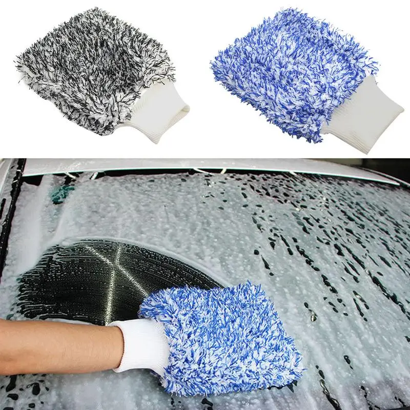 Car Wash Mitts Microfiber Chenille Automobile Microfiber Wash Mitts Double-Sided Microfiber Automotive Cleaning Mittens Gloves
Car Wash Mitts Microfiber Chenille Automobile Microfiber Wash Mitts Double-Sided Microfiber Automotive Cleaning Mittens Gloves