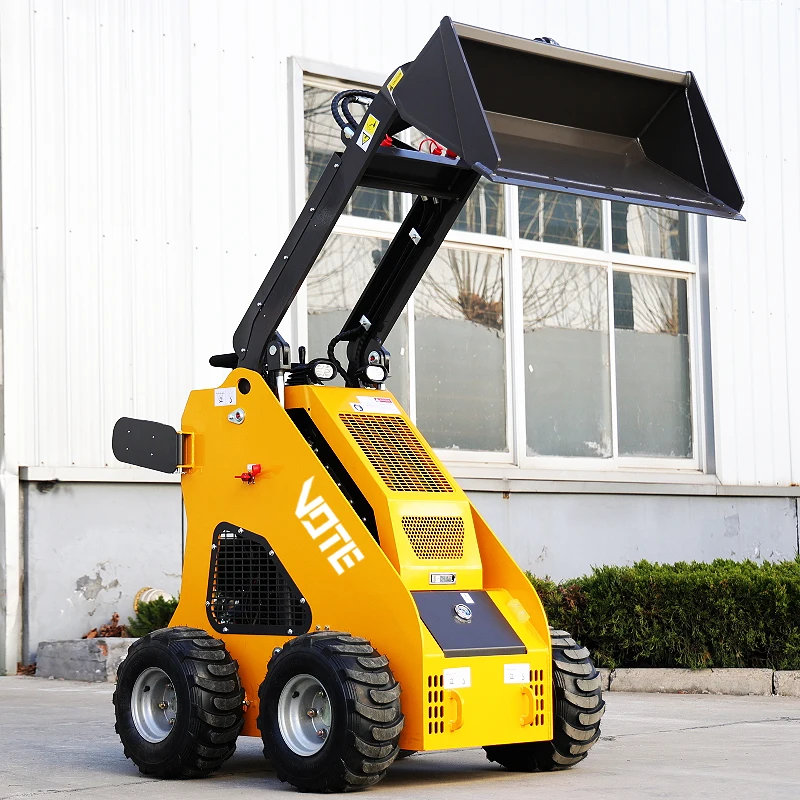 

Customized CE EPA Engine Small Mini Skid Steer Loader Recruit Agent Skid Steer Loaders With Truck Attachment Skid Steer