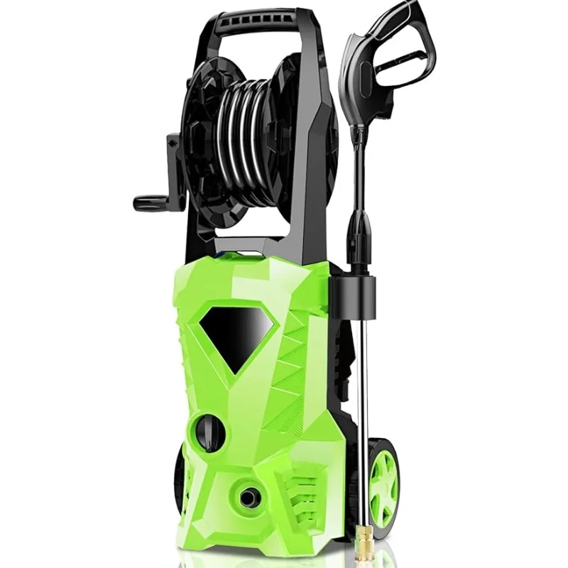 3800 PSI Electric Pressure Washer- 4.0 GPM High Power Machine with Adjustable 4 Quick Change Spray Tips and Soap Bottle
3800 PSI Electric Pressure Washer- 4.0 GPM High Power Machine with Adjustable 4 Quick Change Spray Tips and Soap Bottle