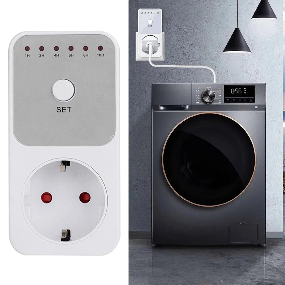 EU Countdown Timer Socket Controller Electronic Digital Timer Switch 10.6*5.1*7.4cm 240V/50Hz Adaptor For Kitchen Home Supplies
EU Countdown Timer Socket Controller Electronic Digital Timer Switch 10.6*5.1*7.4cm 240V/50Hz Adaptor For Kitchen Home Supplies