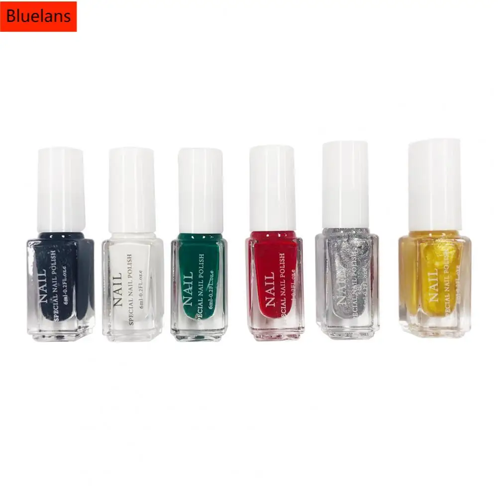 1 Set 6ml/Bottle Nail Polishes Quick Dry Long Lasting Excellent Saturation DIY Beauty Stamping Fingertips Nail Polishes
1 Set 6ml/Bottle Nail Polishes Quick Dry Long Lasting Excellent Saturation DIY Beauty Stamping Fingertips Nail Polishes