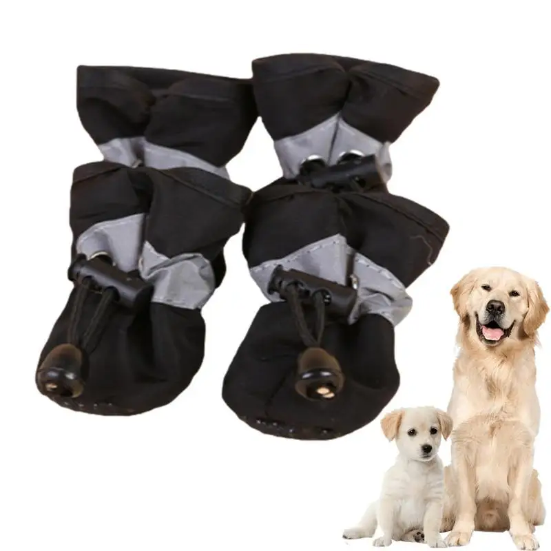 Waterproof Dog Shoes 4 PCS Anti-Slip Pet Shoes Dog Rain Boots With Adjustable Drawstring Soft Breathable Anti-Slip Dog Paw
Waterproof Dog Shoes 4 PCS Anti-Slip Pet Shoes Dog Rain Boots With Adjustable Drawstring Soft Breathable Anti-Slip Dog Paw