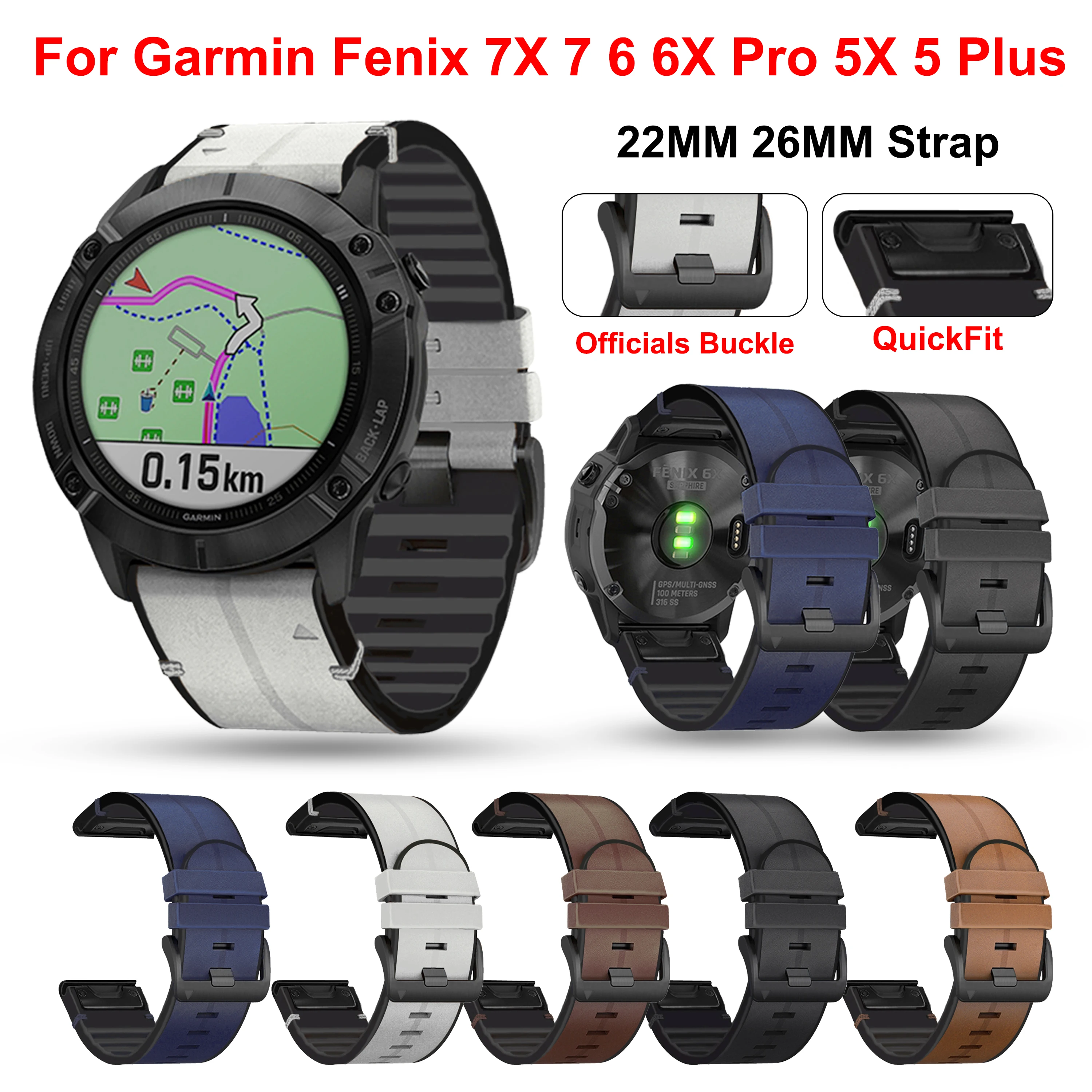 22 26MM Business Strap for Garmin Fenix 6X Pro 7X 5X 6X 6 5 Watch Official Buckle Bracelet for Epix Gen 2 instinct 2X D2 MK2 945
22 26MM Business Strap for Garmin Fenix 6X Pro 7X 5X 6X 6 5 Watch Official Buckle Bracelet for Epix Gen 2 instinct 2X D2 MK2 945
