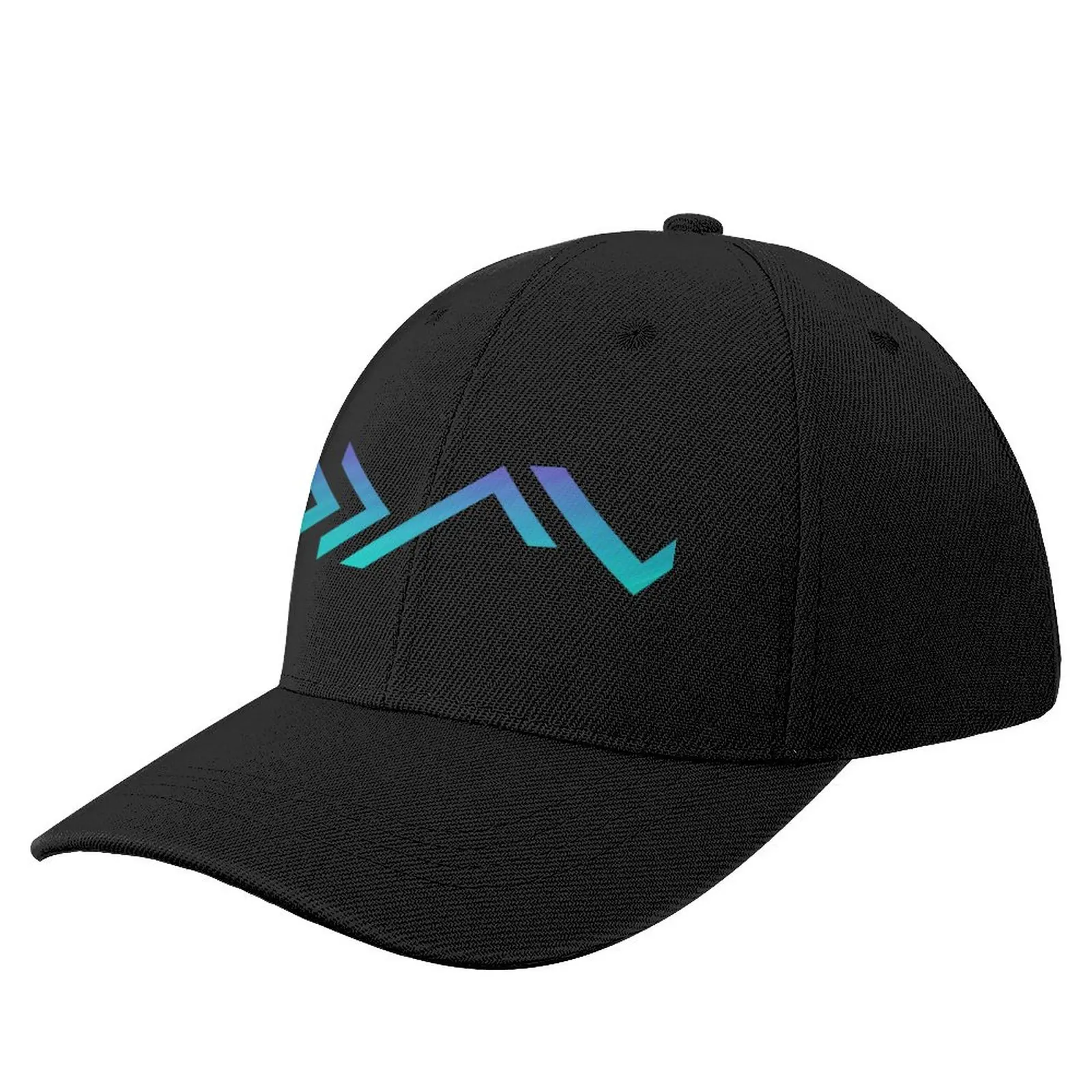 

God is Greater Than The Highs and Lows, Modern, Symbols, Christian, Teal Baseball Cap Beach Sunhat Mens Hats Women's