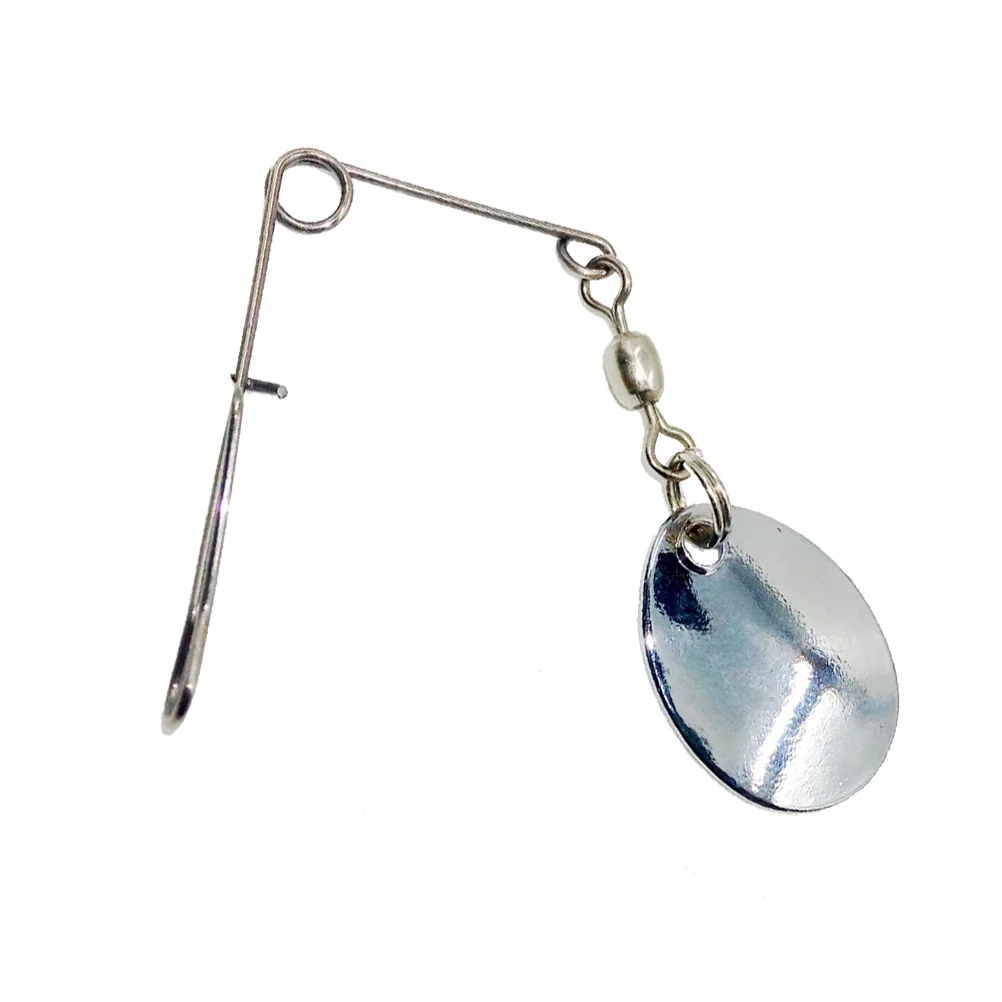 10pcs Bait Smooth Sequins Bait Spoons Rigs Spinners Spinnerbait Fishing Lures Accessories (Silver)
10pcs Bait Smooth Sequins Bait Spoons Rigs Spinners Spinnerbait Fishing Lures Accessories (Silver)