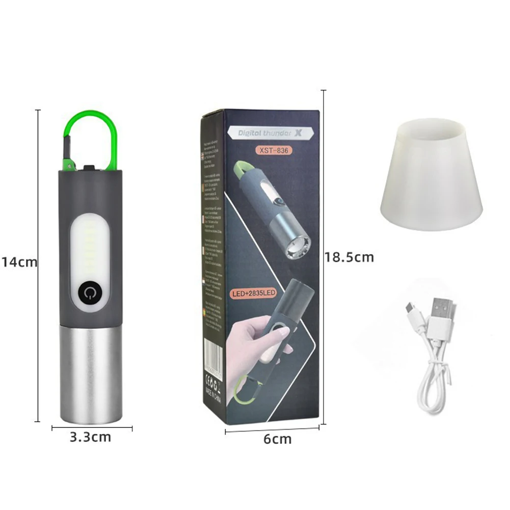 1pc Flashlight LED Outdoor Portable Lights Camping Hikings Telescopic Zoom Flashlight Alloy 160x33x28mm Camping Supplies
1pc Flashlight LED Outdoor Portable Lights Camping Hikings Telescopic Zoom Flashlight Alloy 160x33x28mm Camping Supplies