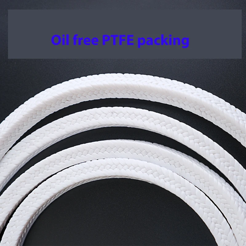 1Meter New 4-20MM Oil Free PTFE braided Compression Packing acrylic fiber packing ptfe Filled Gland rope Gland Packing
1Meter New 4-20MM Oil Free PTFE braided Compression Packing acrylic fiber packing ptfe Filled Gland rope Gland Packing