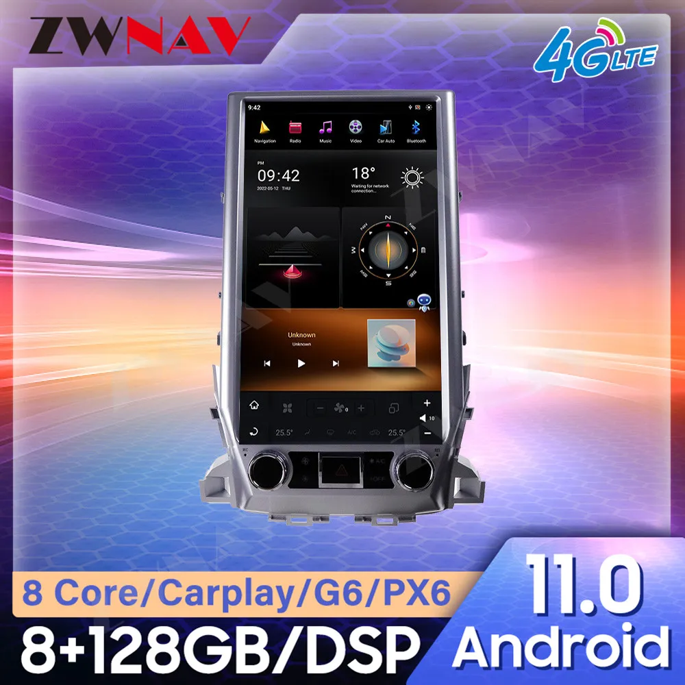 for Toyota Land Cruiser 200 J200 LC200 V8 Roraima 2015~2020 16 inches Android 11 Car Multimedia Player GPS DVD Radio Navigation
for Toyota Land Cruiser 200 J200 LC200 V8 Roraima 2015~2020 16 inches Android 11 Car Multimedia Player GPS DVD Radio Navigation