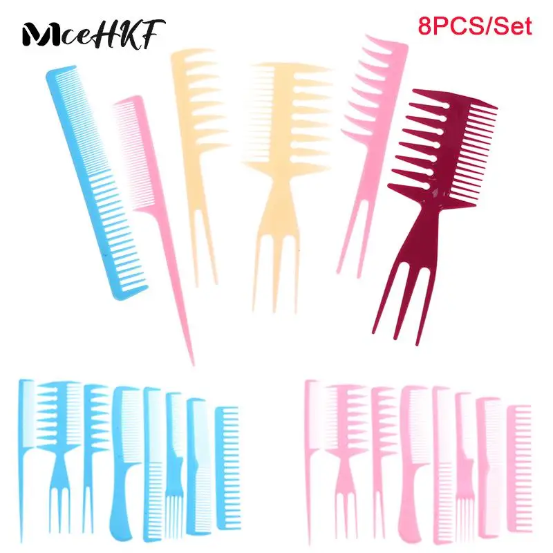 8 шт., портативный Антистатический парикмахерский Набор для волос
8 шт., портативный Антистатический парикмахерский Набор для волос