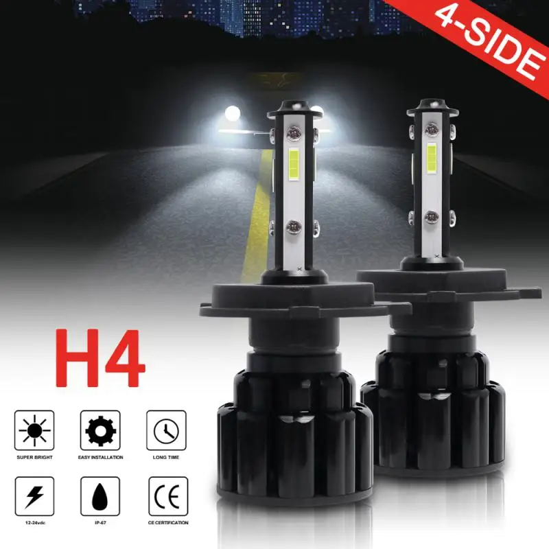 

Car LED Headlight Bulb H4 H7 LED H8 H9 H11 H13 5202 9004 9005 9006 9007 Headlamps 6500K 8000LM Auto Fog Light CSP Chip Bulbs 12V