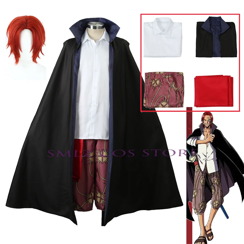 Special Offer Shanks Cosplay Anime Costume Uniform Cloak Cape Pants Wig Set Halloween Party Outfit for Women Men
Special Offer Shanks Cosplay Anime Costume Uniform Cloak Cape Pants Wig Set Halloween Party Outfit for Women Men