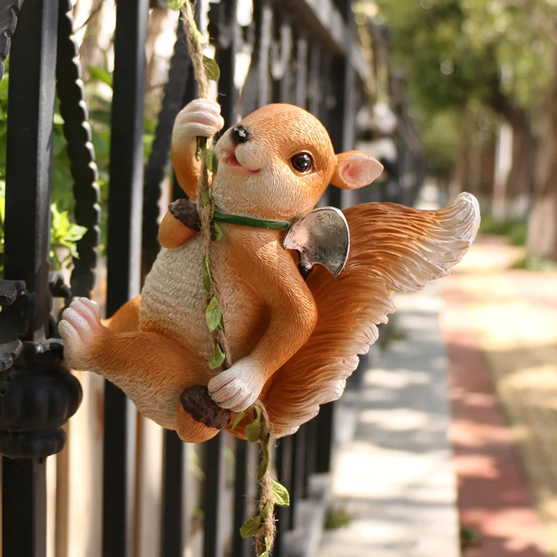 Creative Resin Squirrel Figurine Panda Garden Pendant Figurine Adorable for Yard Micro Landscape Ornament Outdoor Garden Statue
Creative Resin Squirrel Figurine Panda Garden Pendant Figurine Adorable for Yard Micro Landscape Ornament Outdoor Garden Statue