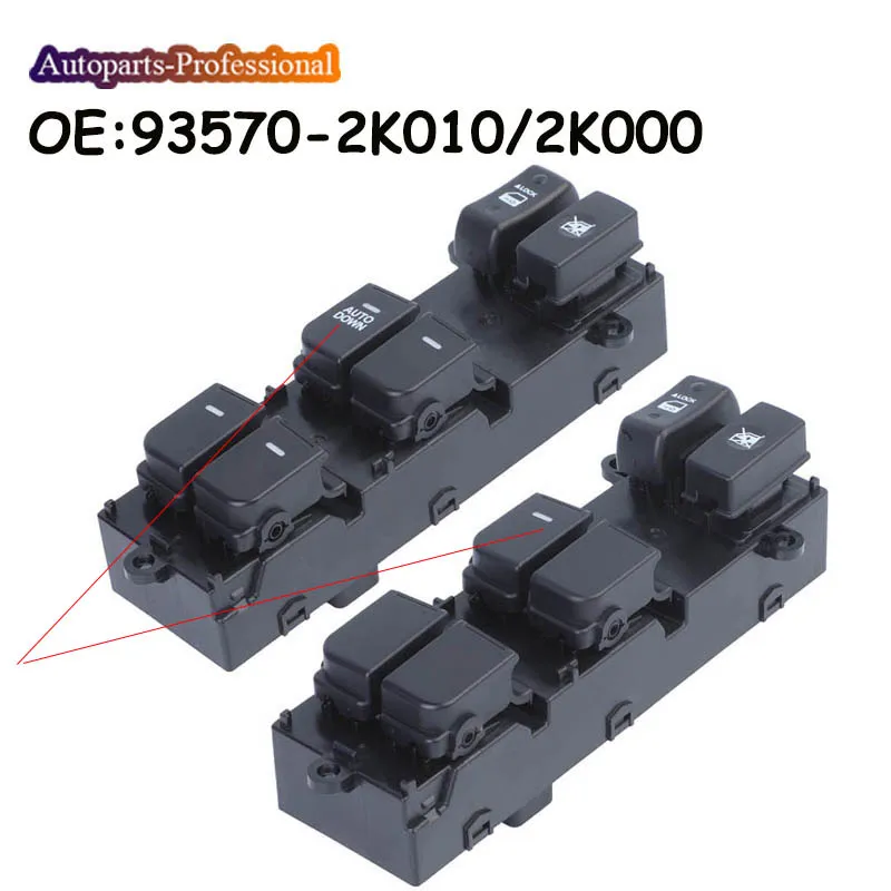 New Electric Power Window Switch 935702K010 935702K000 93570-2K010 93570-2K000 For Kia Soul 2009 - 2013 for kia soul Optima K5
New Electric Power Window Switch 935702K010 935702K000 93570-2K010 93570-2K000 For Kia Soul 2009 - 2013 for kia soul Optima K5