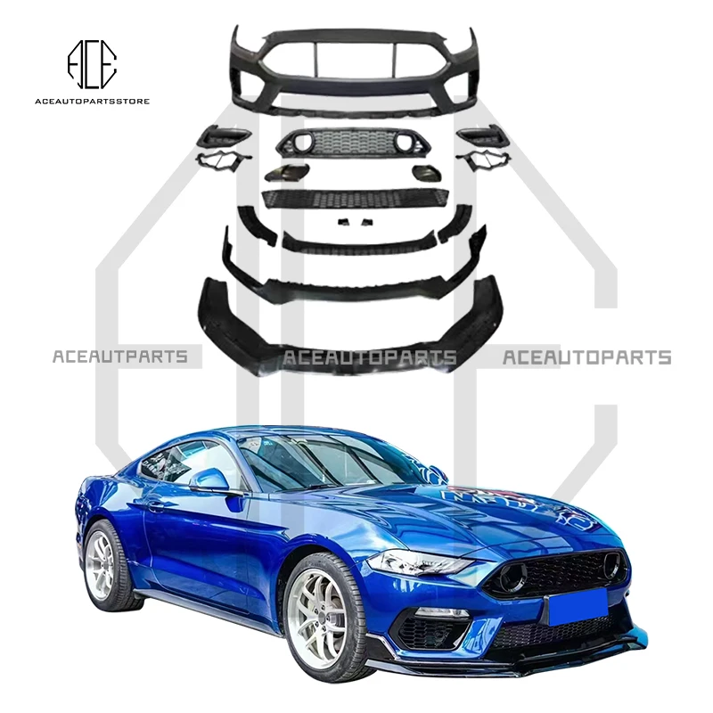 Передний бампер для Ford Mustang из полипропилена и пластика, концепция конструкции mach1, комплект кузова 2013-2017
Передний бампер для Ford Mustang из полипропилена и пластика, концепция конструкции mach1, комплект кузова 2013-2017