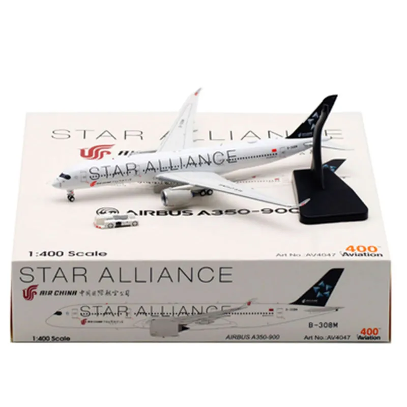 1:400 Scale Airplane Model AV4047 Air China International Airlines A350-900 B-308M Star Display Alliance Collection Toys Gifts
1:400 Scale Airplane Model AV4047 Air China International Airlines A350-900 B-308M Star Display Alliance Collection Toys Gifts