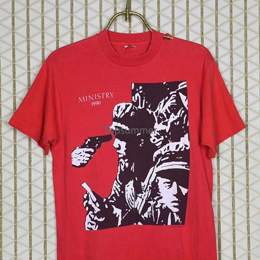 Ministry T Shirt Burning Inside Red Al Jourgensen Pigface Skinny Puppy Revolting Cocks Kmfdm Prong Industrial Metal Thrash
Ministry T Shirt Burning Inside Red Al Jourgensen Pigface Skinny Puppy Revolting Cocks Kmfdm Prong Industrial Metal Thrash
