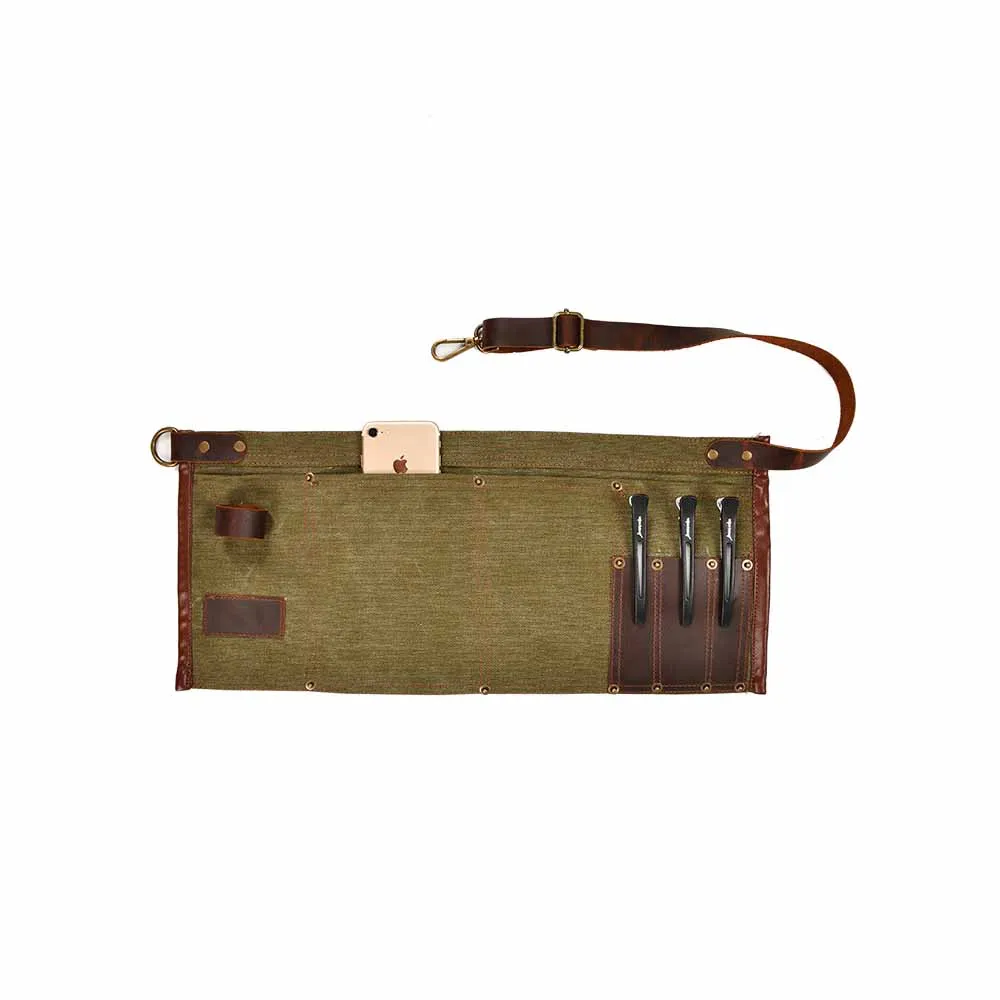 High-quality new oil wax half-length apron hairdresser assistant technician apron oil wax canvas sleeveless apron
High-quality new oil wax half-length apron hairdresser assistant technician apron oil wax canvas sleeveless apron