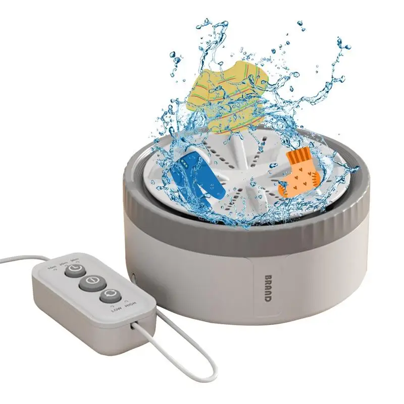 

Мини ультразвуковая стиральная машина с USB, двухсторонняя вращающаяся турбина для стирки, портативная бытовая стиральная машина для одежды для путешествий, дома
