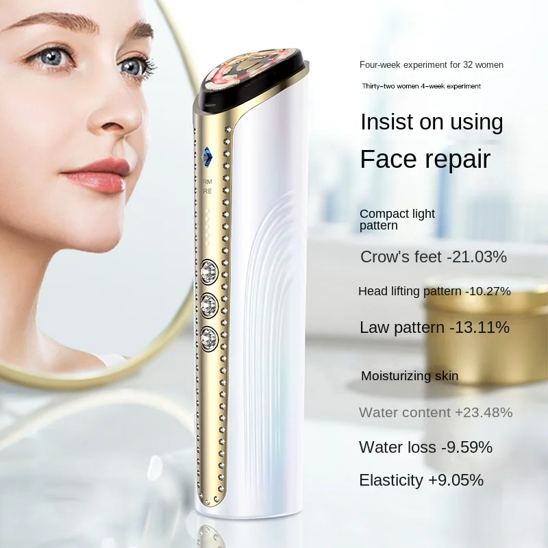 Frequency radio beauty device for household EMS micro current lifting and tightening red and blue light introduction device
Frequency radio beauty device for household EMS micro current lifting and tightening red and blue light introduction device
