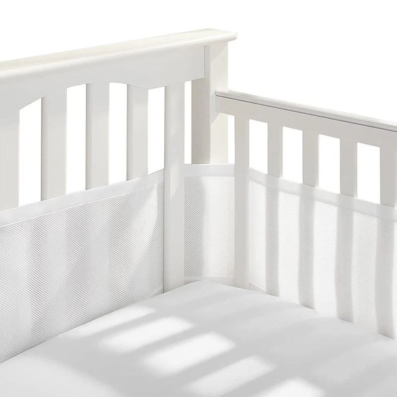 2Pcs/Set Baby Crib Mesh Bumper Liner Breathable Infant Bedding Bumpers Newborn Cot Bed Around Protector
2Pcs/Set Baby Crib Mesh Bumper Liner Breathable Infant Bedding Bumpers Newborn Cot Bed Around Protector