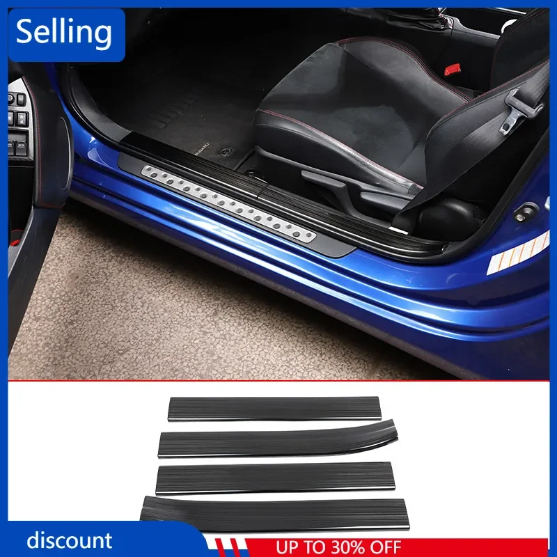 For Toyota 86/Subaru BRZ 2012-2020 stainless steel Car Built-In Door Sill Protection Plate Trim Accessories Car modification dd
For Toyota 86/Subaru BRZ 2012-2020 stainless steel Car Built-In Door Sill Protection Plate Trim Accessories Car modification dd