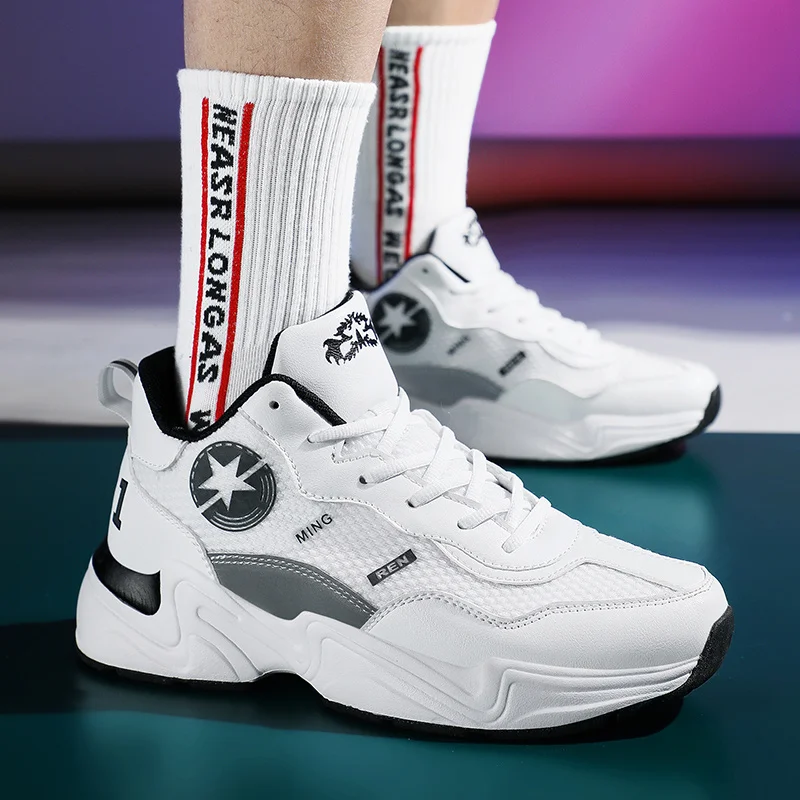 2023 New Arrival Men's Vulcanized Shoes Fashion Men Sneakers Mesh Casual Shoes Lac-up Men Shoes Lightweight Walking Sports Shoes
2023 New Arrival Men's Vulcanized Shoes Fashion Men Sneakers Mesh Casual Shoes Lac-up Men Shoes Lightweight Walking Sports Shoes