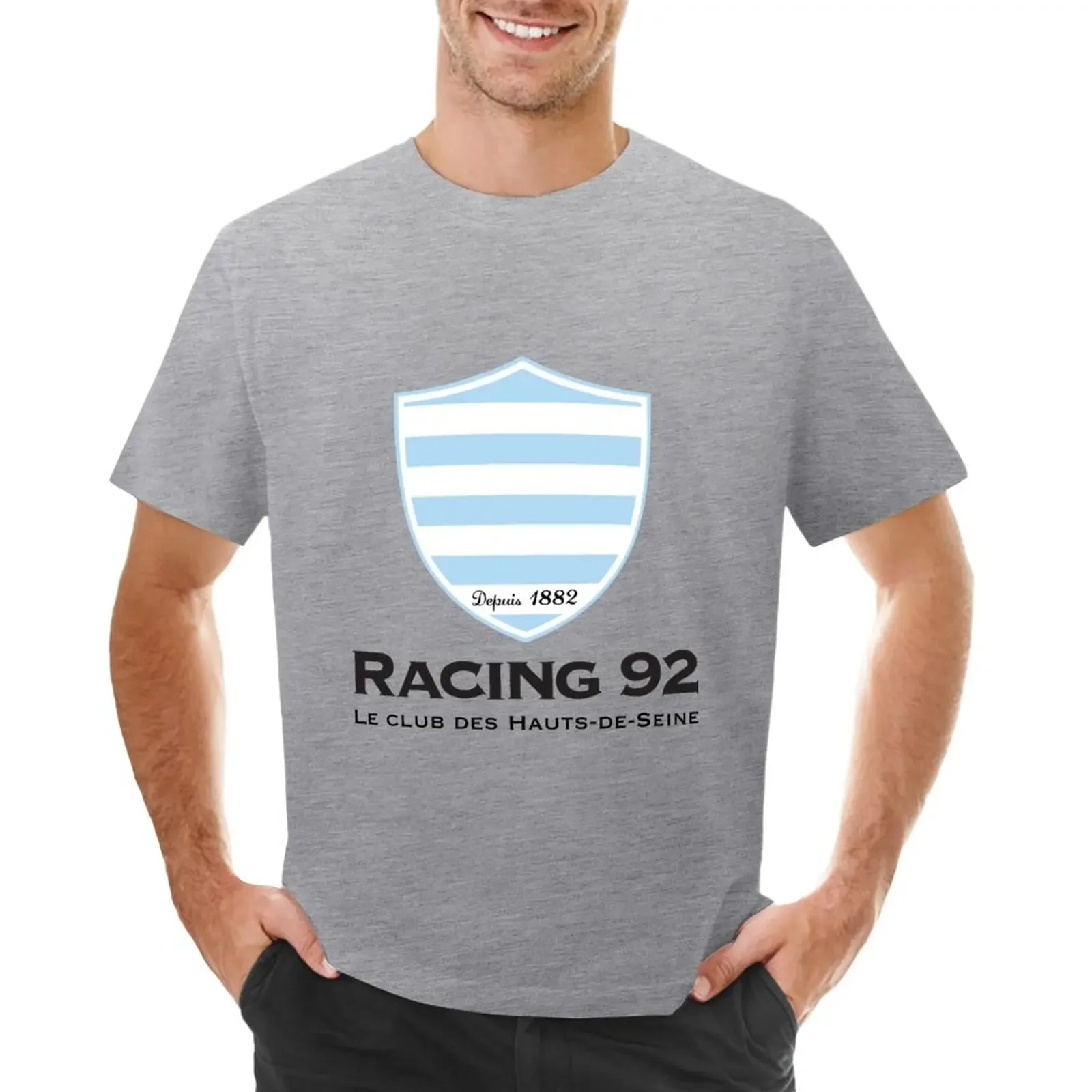 

Racing Métro 92 Logo T-Shirt sublime heavyweights plus size tops cute clothes mens clothes