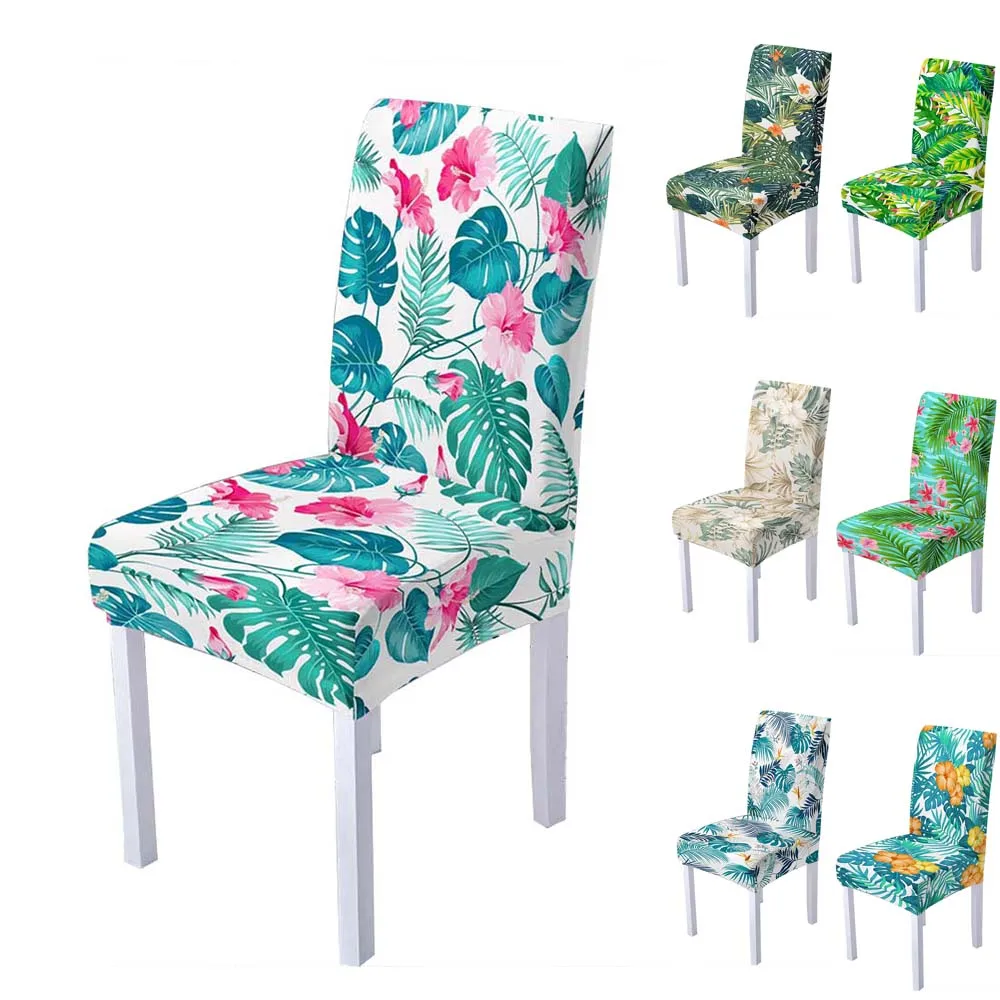 Green Leaves Flower Print Spandex Chair Cover for Dining Room Summer Chairs Covers High Back for Living Room Party Decoration
Green Leaves Flower Print Spandex Chair Cover for Dining Room Summer Chairs Covers High Back for Living Room Party Decoration