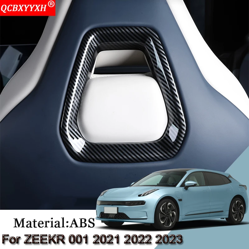

Car Styling For ZEEKR 001 2021 2022 2023 Car Interior Car Seat Back Trim Strip Decorative Frames Sequins Cover Sticker Accessory