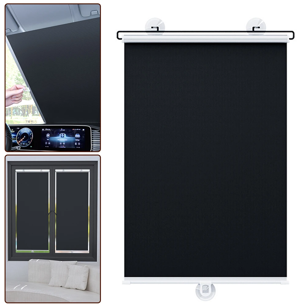 Retractable Car Side For Window Car Home Sunshade Cover Roller Blind Sun Visor Blocks 99% Of Sun Glare And Up To 90% Of Sun's He
Retractable Car Side For Window Car Home Sunshade Cover Roller Blind Sun Visor Blocks 99% Of Sun Glare And Up To 90% Of Sun's He