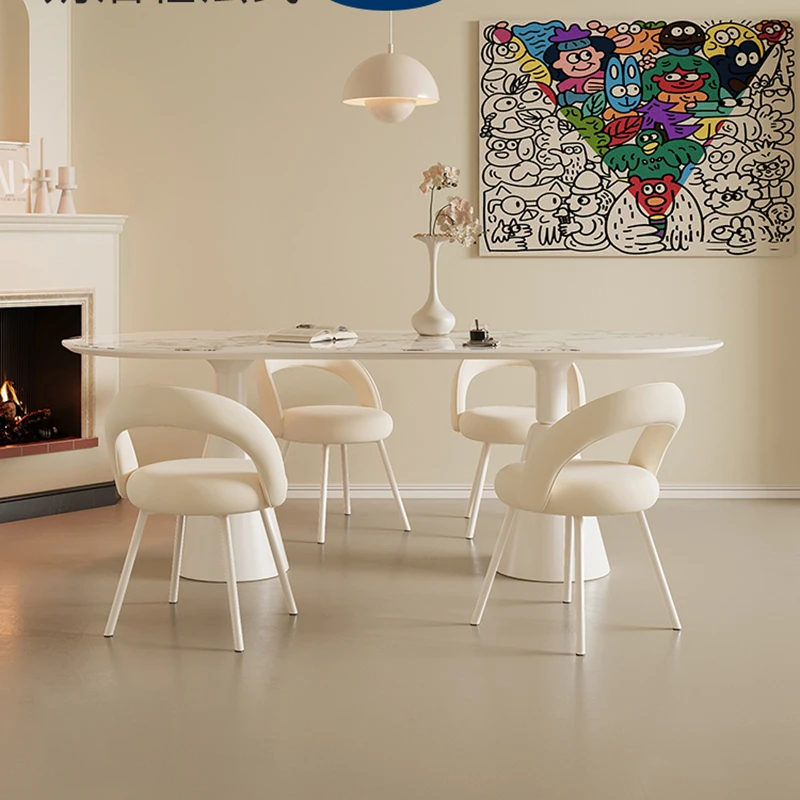 Cream Style Dining Chair Luxury Restaurant Kitchen Simple Modern Dining Chairs French Cafe Back Muebles Home Furniture WKDC
Cream Style Dining Chair Luxury Restaurant Kitchen Simple Modern Dining Chairs French Cafe Back Muebles Home Furniture WKDC