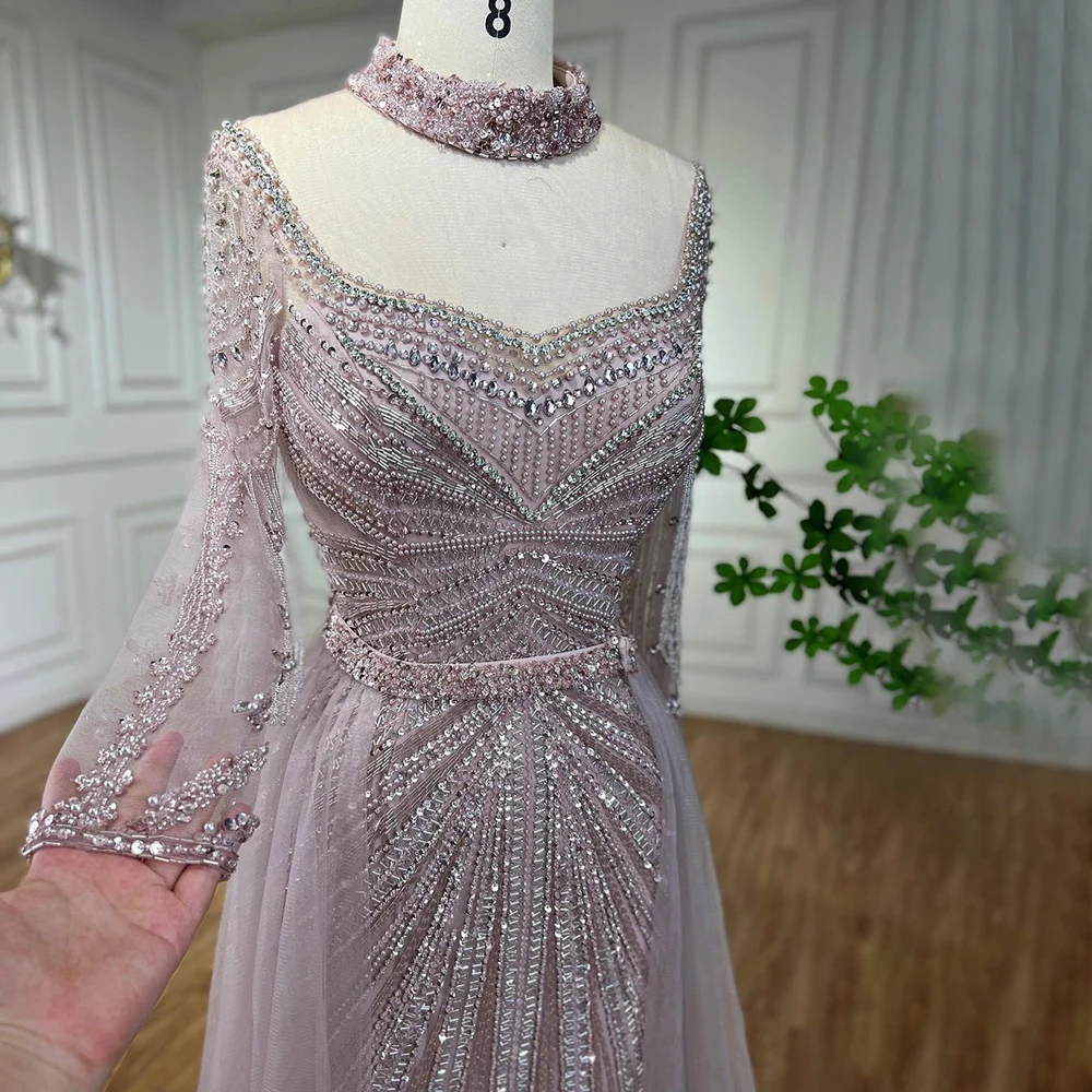 Nude Muslim Beaded Tassel Mermaid Dubai Arabic Evening Dresses Gowns Luxury for Women Wedding Party 63 Mallzona S8e3a0880d641476da284ce048e4ba4adJ Nude Muslim Beaded Tassel Mermaid Dubai Arabic Evening Dresses Gowns Luxury for Women Wedding Party Mallzona