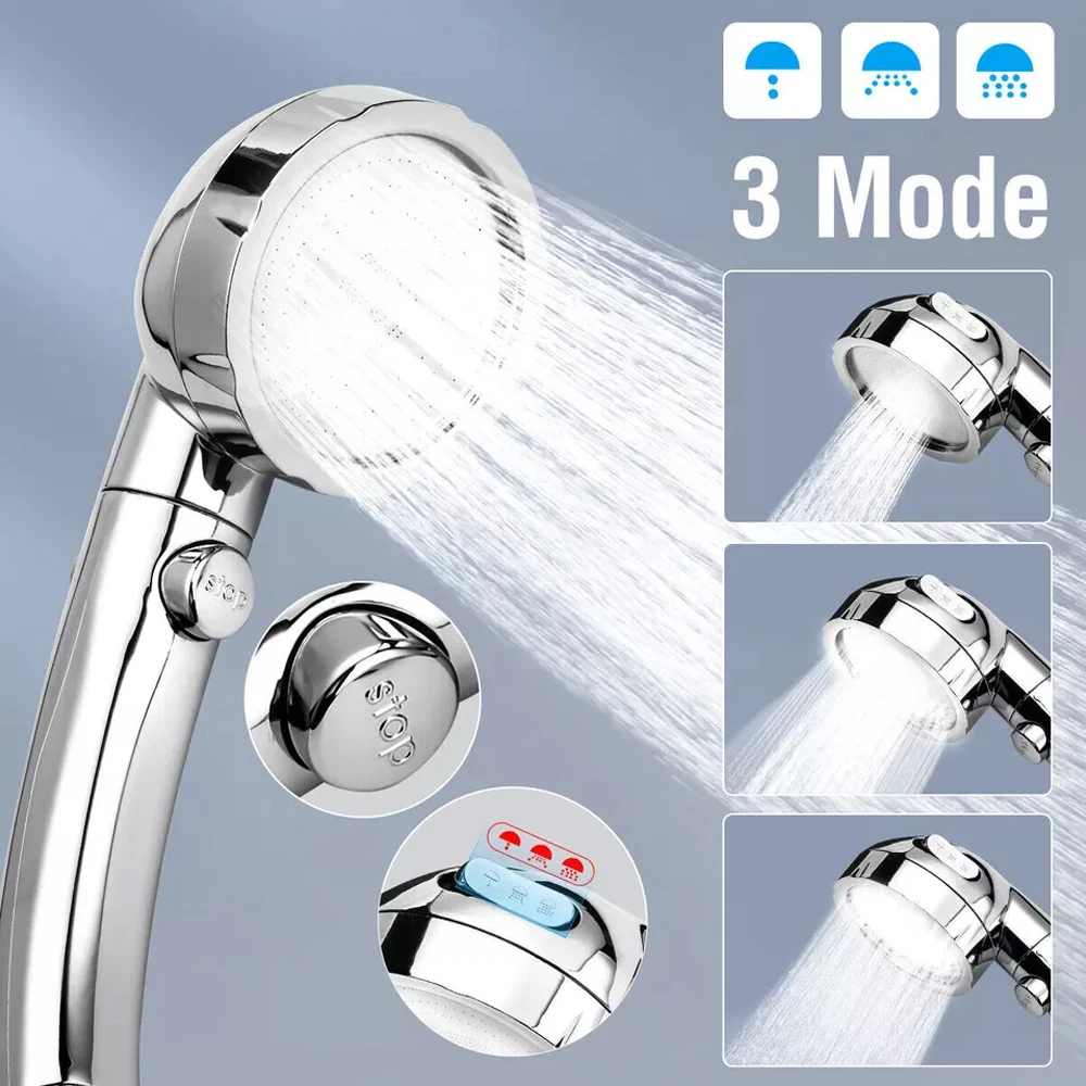 1Pc Universal Bath Showerhead High Pressure Rainfall 3 Modes Adjustable Water Saving Luxury Home Sprayer Bathroom Shower Head
1Pc Universal Bath Showerhead High Pressure Rainfall 3 Modes Adjustable Water Saving Luxury Home Sprayer Bathroom Shower Head