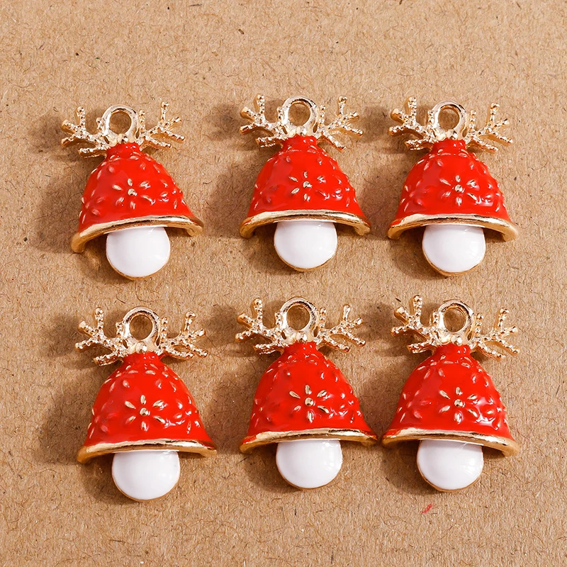 10pcs Cute Enamel Christmas Deer Elk Charms Pendants for Jewelry Making Necklace Earrings DIY X'mas Gifts Jewelry Accessories
10pcs Cute Enamel Christmas Deer Elk Charms Pendants for Jewelry Making Necklace Earrings DIY X'mas Gifts Jewelry Accessories