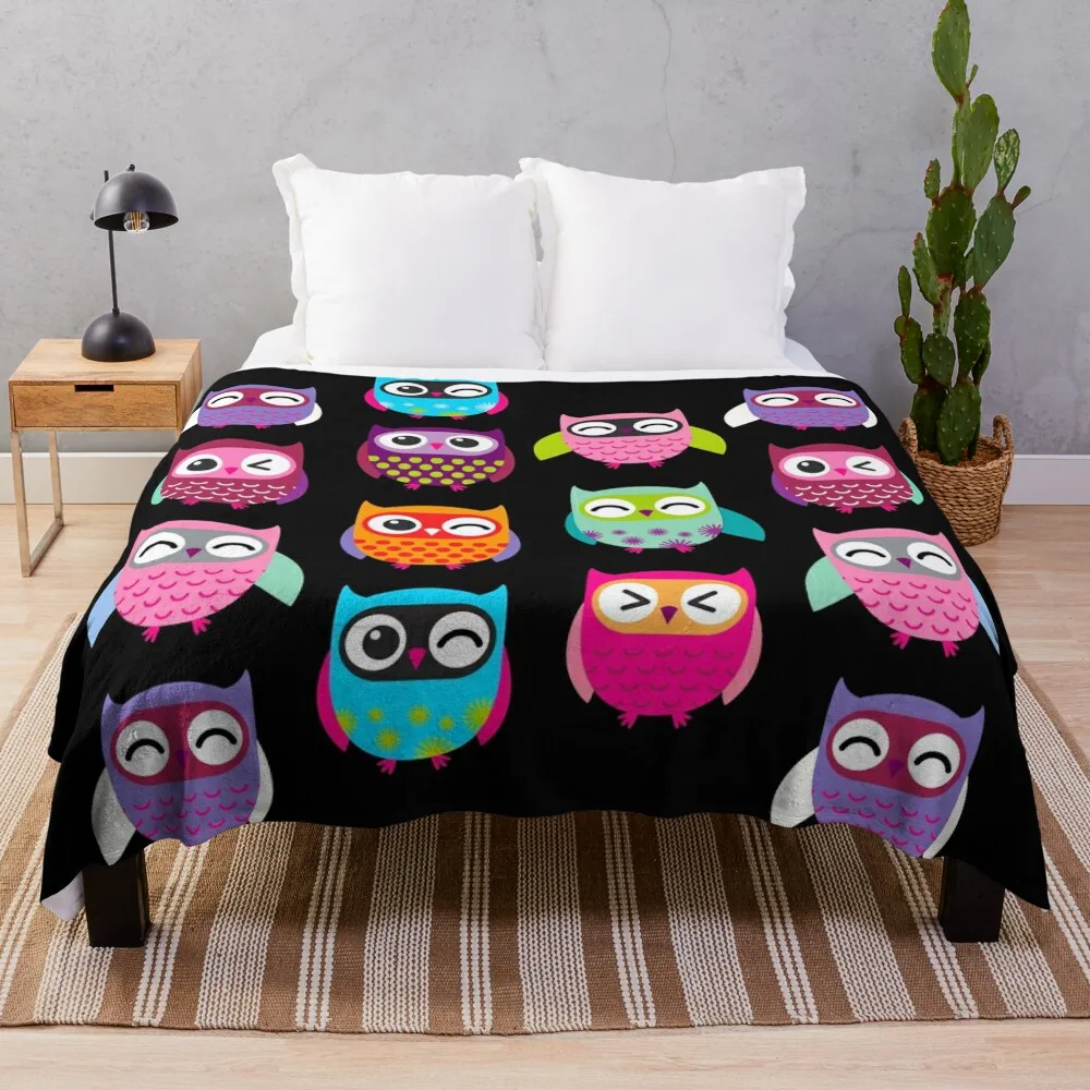 Cute Colorful Owls Throw Blanket cosplay anime Multi-Purpose Bed Fashionable Fluffys Large Hair Blankets
Cute Colorful Owls Throw Blanket cosplay anime Multi-Purpose Bed Fashionable Fluffys Large Hair Blankets