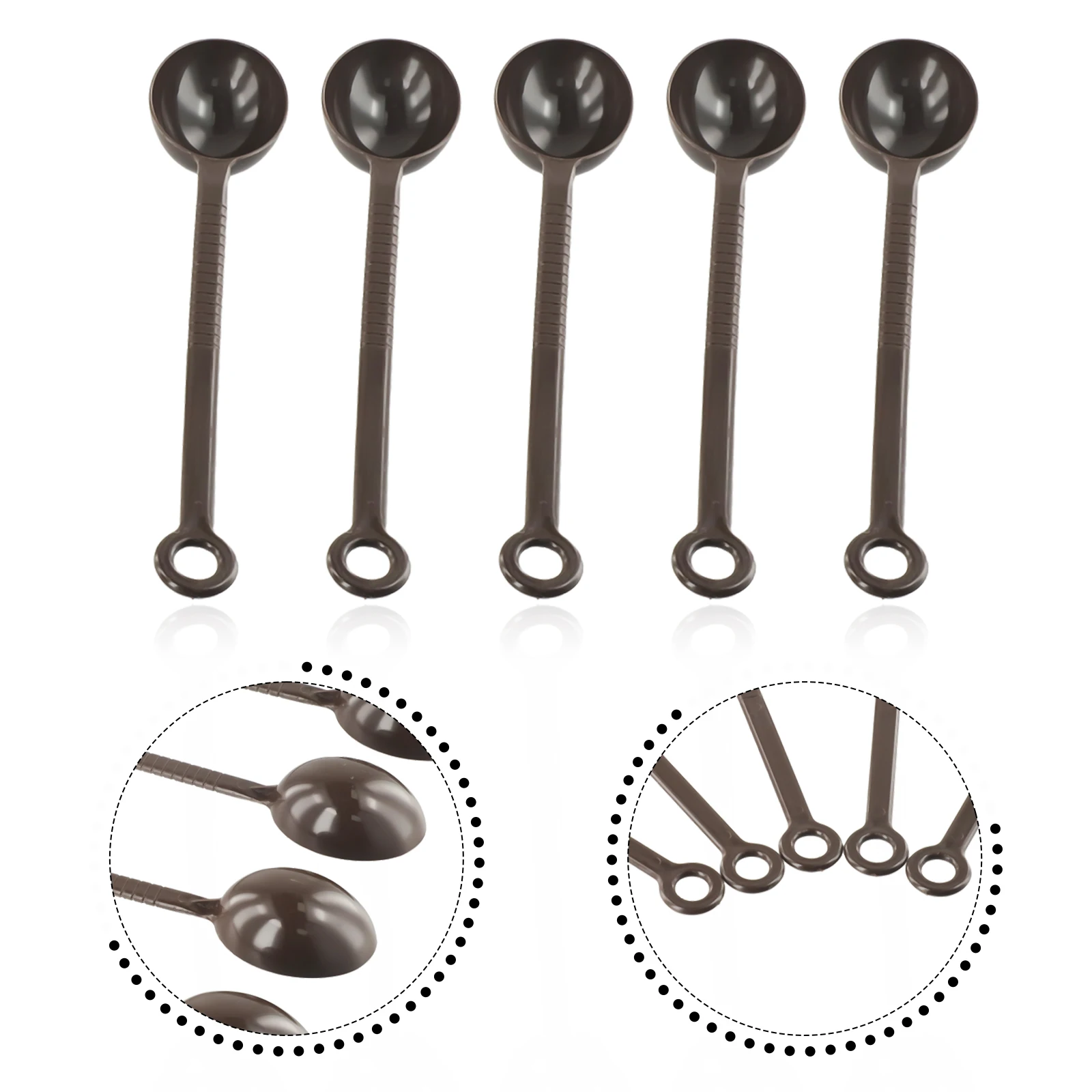 5PCS Measuring Spoon Fruit Powder/Coffee Espresso Scoop 10g Plastic 200mm Long For All Kinds Of Moka Pots, Coffee Machines
5PCS Measuring Spoon Fruit Powder/Coffee Espresso Scoop 10g Plastic 200mm Long For All Kinds Of Moka Pots, Coffee Machines