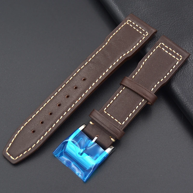 Handmade Wrist Band Brand Belt 20 21 22mm Dark Brown Cowhide Leather Watchband Bracelet Men Replacement GENUINE LEATHER Straps
Handmade Wrist Band Brand Belt 20 21 22mm Dark Brown Cowhide Leather Watchband Bracelet Men Replacement GENUINE LEATHER Straps