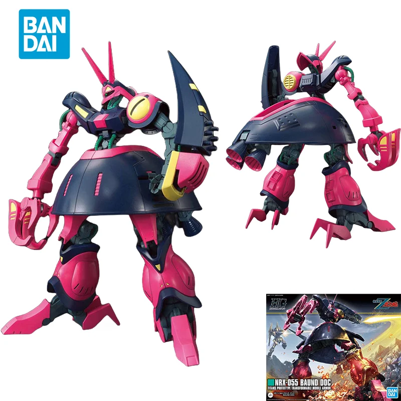 

Spot Direct Delivery Bandai Original GUNDAM Anime Model HGUC 1/144 NRX-055 BAUND DOC Action Figure Assembly Toys for Kids Gift