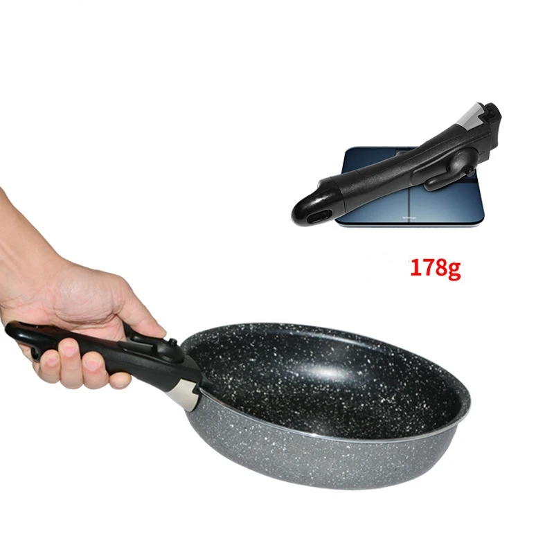 Detachable Replacement Clip Hand Grip for Tableware Frying Pan Handle Kitchen Accessories Outdoor Cooking Anti-ironing pan clamp
Detachable Replacement Clip Hand Grip for Tableware Frying Pan Handle Kitchen Accessories Outdoor Cooking Anti-ironing pan clamp