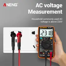 ANENG AN8009 Capacitor True-RMS Tester Digital Multimeter Transistor Testers Automotive Electrical Capacitance Meter Temp Diode
ANENG AN8009 Capacitor True-RMS Tester Digital Multimeter Transistor Testers Automotive Electrical Capacitance Meter Temp Diode