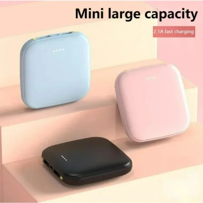 

Portable Fast Charge Mini Powerbanks 5000/10000/20000mAh Mobile Supply Pocket Size Led Usb Ultra Slim Mobile Power Bank