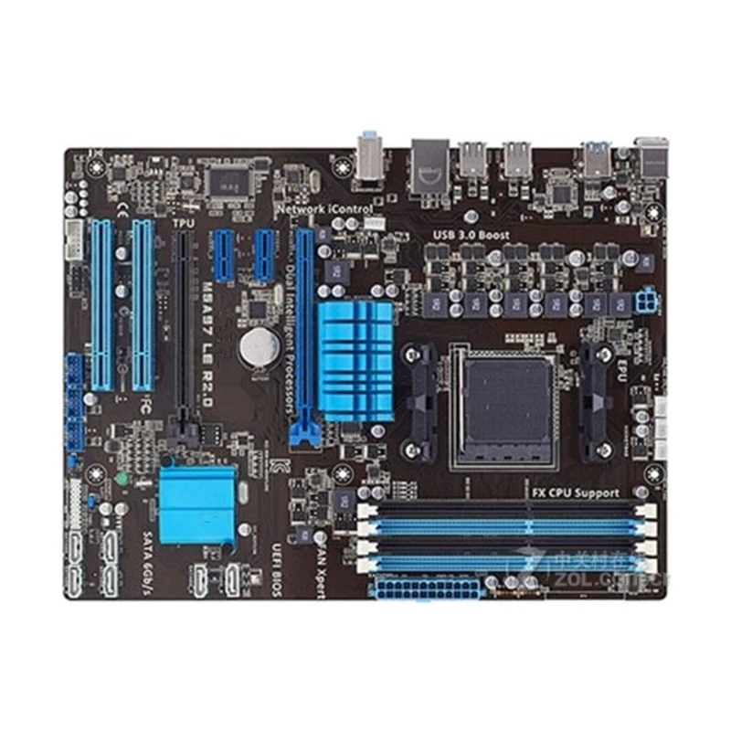 

AMD 970 M5A97 LE R2.0 motherboard Used original Socket AM3+ AM3 DDR3 32GB USB2.0 USB3.0 SATA3 Desktop Mainboard