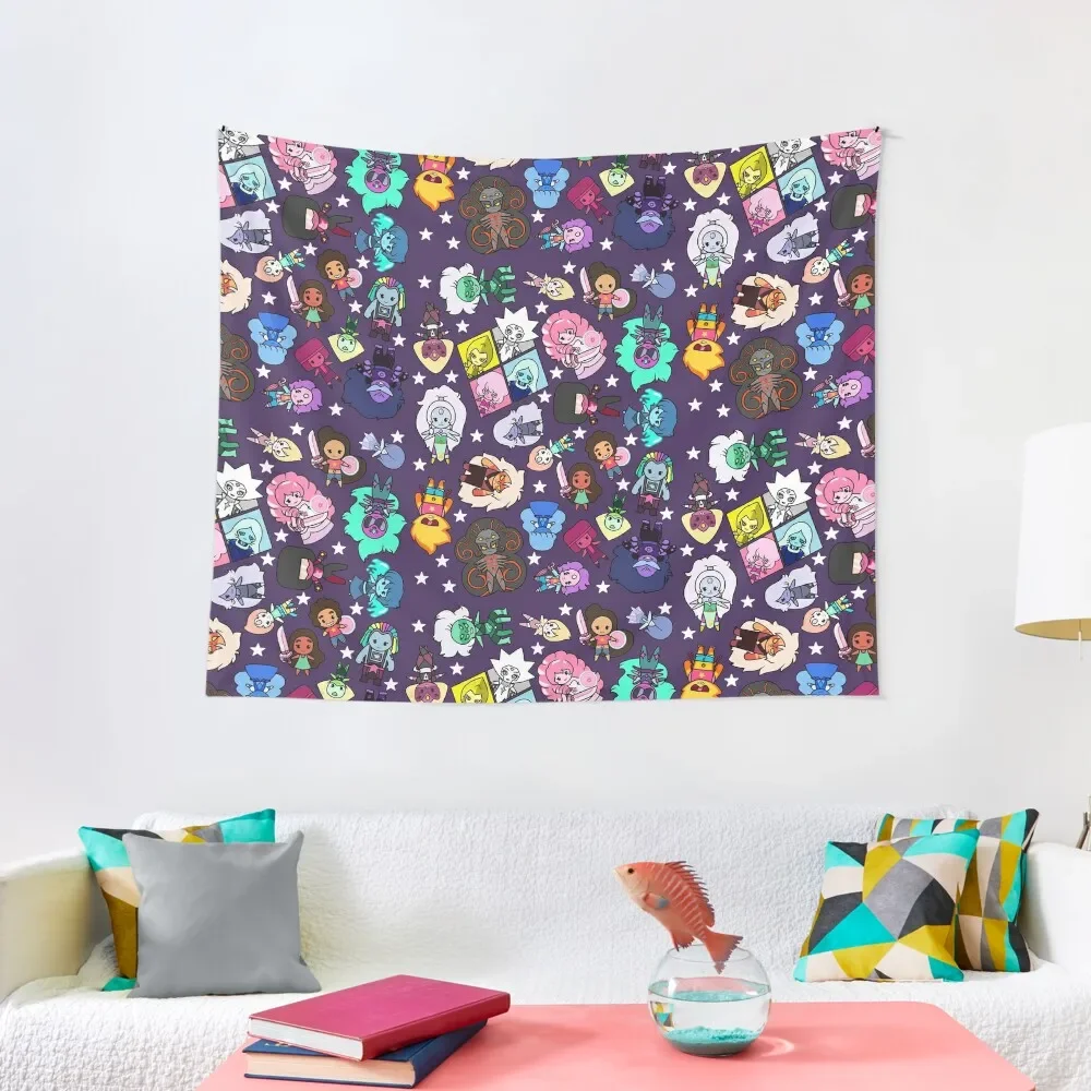 

Crystal Gems Tapestry Wall Hangings Decoration Wall Decoration Aesthetic Room Decors Bathroom Decor Tapestry