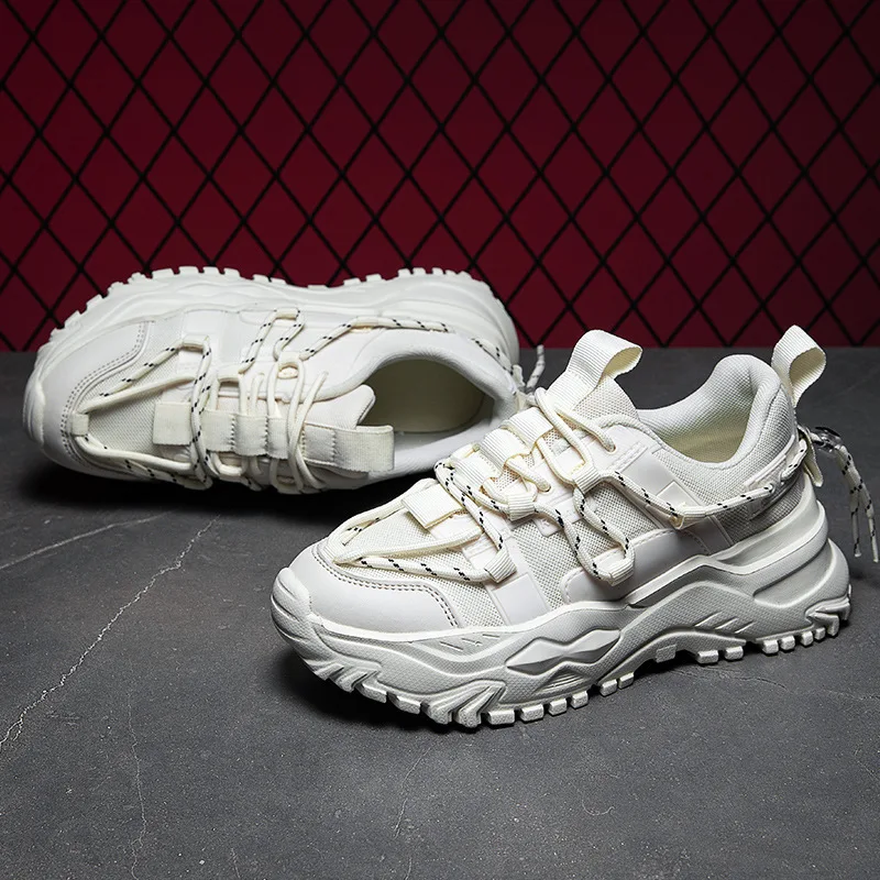 Men Shoes Heighten Fashion Casual Zapatillas Damping Tennis Shoes Autumn Women's Men's Sneakers Chunky Breathable Platform
Men Shoes Heighten Fashion Casual Zapatillas Damping Tennis Shoes Autumn Women's Men's Sneakers Chunky Breathable Platform